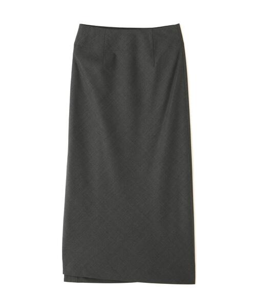 YLEVE(イレーヴ)の「YLEVE / SUPER140's WOOL TROPICAL SKIRT(スカート・レディース・グレー系その他3/ベージュ・1/0)」の10枚目の写真