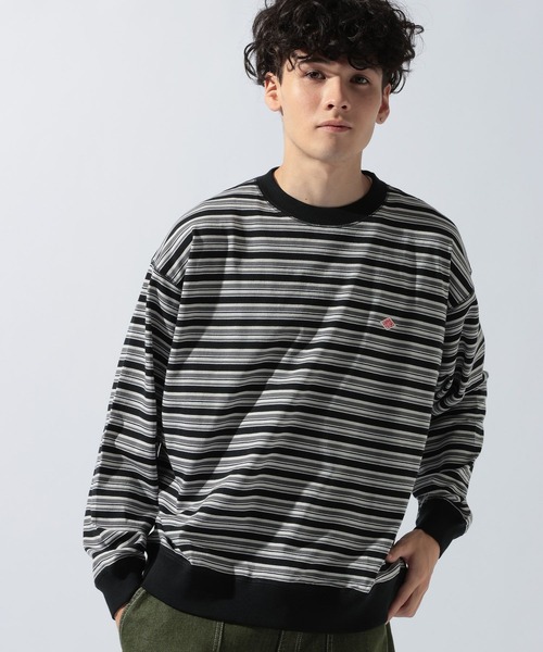 DANTON(ダントン)の「【DANTON(ダントン)】スウェットTシャツ(Tシャツ/カットソー・メンズ・ブラック/ダークブラウン・LARGE)」の5枚目の写真