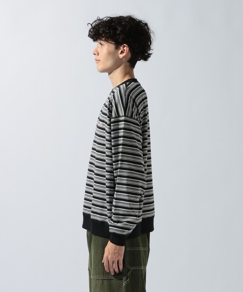 DANTON(ダントン)の「【DANTON(ダントン)】スウェットTシャツ(Tシャツ/カットソー・メンズ・ブラック/ダークブラウン・LARGE)」の10枚目の写真
