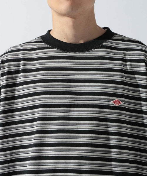 DANTON(ダントン)の「【DANTON(ダントン)】スウェットTシャツ(Tシャツ/カットソー・メンズ・ブラック/ダークブラウン・LARGE)」の12枚目の写真