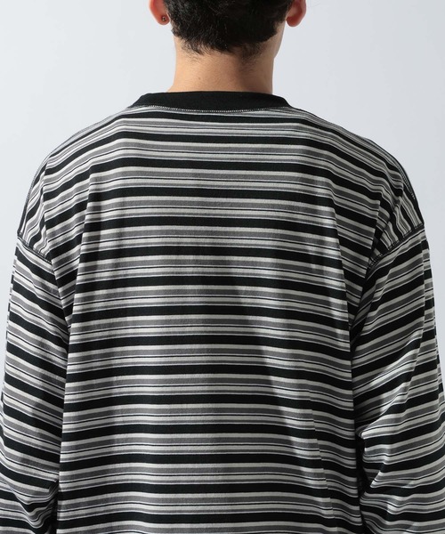 DANTON(ダントン)の「【DANTON(ダントン)】スウェットTシャツ(Tシャツ/カットソー・メンズ・ブラック/ダークブラウン・LARGE)」の13枚目の写真