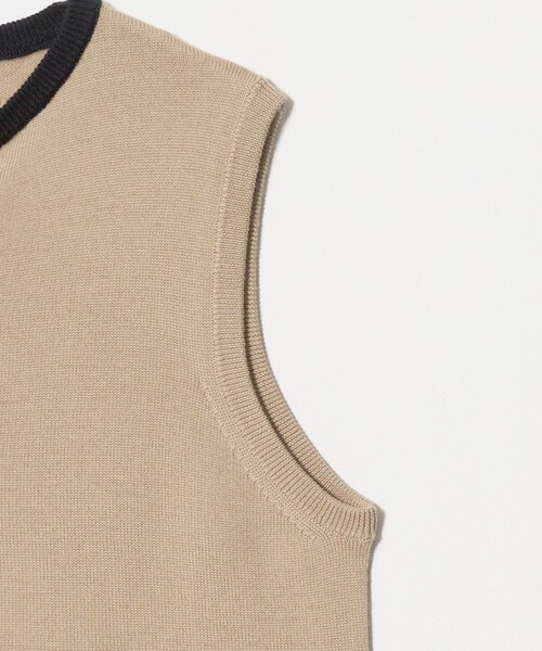 Steven Alan（スティーブンアラン）の「＜Steven Alan＞ウール タイリボン ノースリーブ ニット（ニット/セーター・レディース・ベージュ/グレー系・FREE）」の16枚目の写真