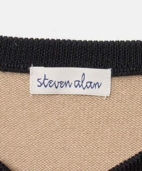 Steven Alan（スティーブンアラン）の「＜Steven Alan＞ウール タイリボン ノースリーブ ニット（ニット/セーター・レディース・ベージュ/グレー系・FREE）」の22枚目の写真