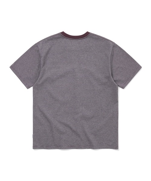 thisisneverthat（ディスイズネバーザット）の「Micro Striped Tee（Tシャツ/カットソー・メンズ・パープル系その他3/ネイビー/グレー・S/XL/L/M）」の9枚目の写真