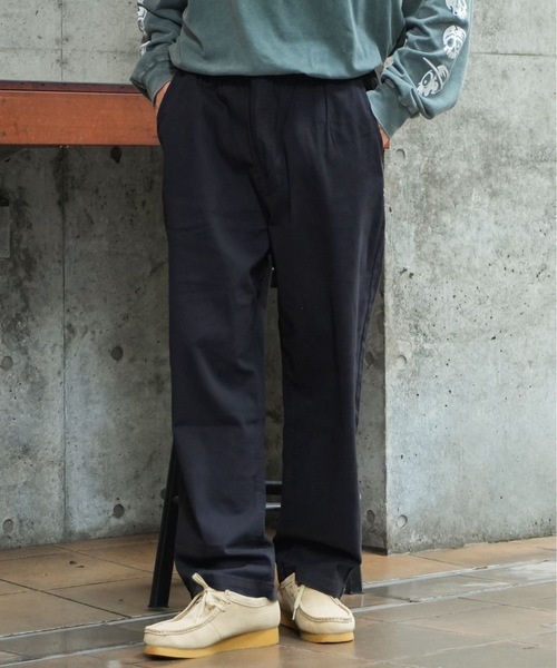 ELEMENT(エレメント)の「ELEMENT メンズ SHOD PANTS STD ロングパンツ 【2026年秋冬モデル】/エレメントウエストゴムワイドテーパードパンツ(その他パンツ・メンズ・ブラック/ライトブルー/ブラック系その他/ベージュ/ブルー系その他・X-LARGE/LARGE/MEDIUM)」の2枚目の写真