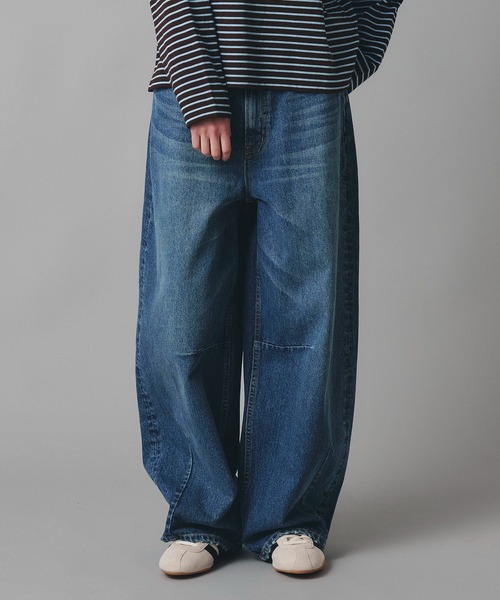 デニムパンツ デニム バレル パンツ AT THE TRNK（デニムパンツ）｜AT THE TRNK