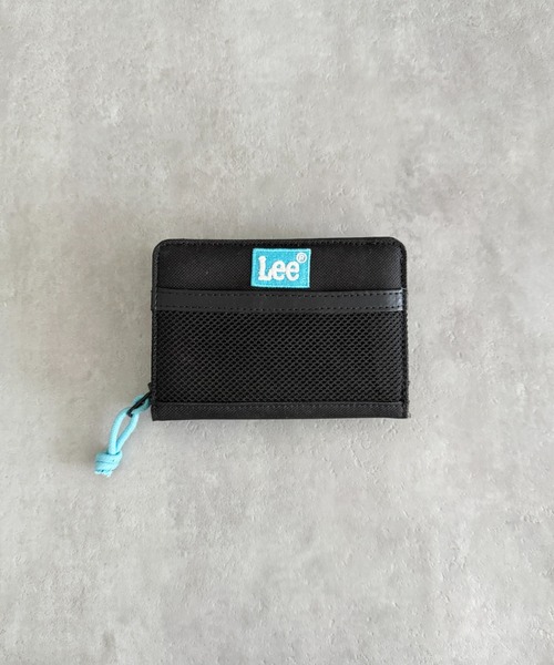 Lee(リー)の「【Lee.リー】BOXロゴ刺繍 ラウンドファスナー二つ折り財布(財布・メンズ・ブルー/ブラック/グリーン/レッド・FREE)」の3枚目の写真