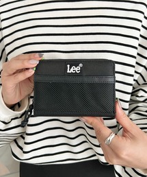Lee（リー）の「【Lee.リー】BOXロゴ刺繍 ラウンドファスナー二つ折り財布（財布・メンズ）」