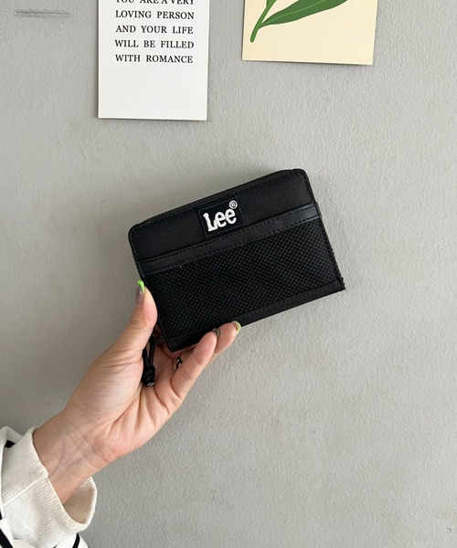 Lee(リー)の「【Lee.リー】BOXロゴ刺繍 ラウンドファスナー二つ折り財布(財布・メンズ・ブルー/ブラック/グリーン/レッド・FREE)」の5枚目の写真