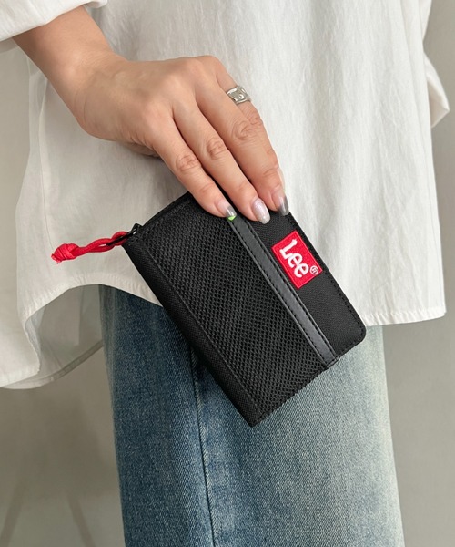 Lee(リー)の「【Lee.リー】BOXロゴ刺繍 ラウンドファスナー二つ折り財布(財布・メンズ・ブルー/ブラック/グリーン/レッド・FREE)」の12枚目の写真