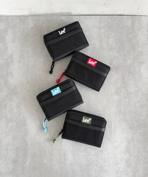 Lee(リー)の「【Lee.リー】BOXロゴ刺繍 ラウンドファスナー二つ折り財布(財布・メンズ・ブルー/ブラック/グリーン/レッド・FREE)」の14枚目の写真