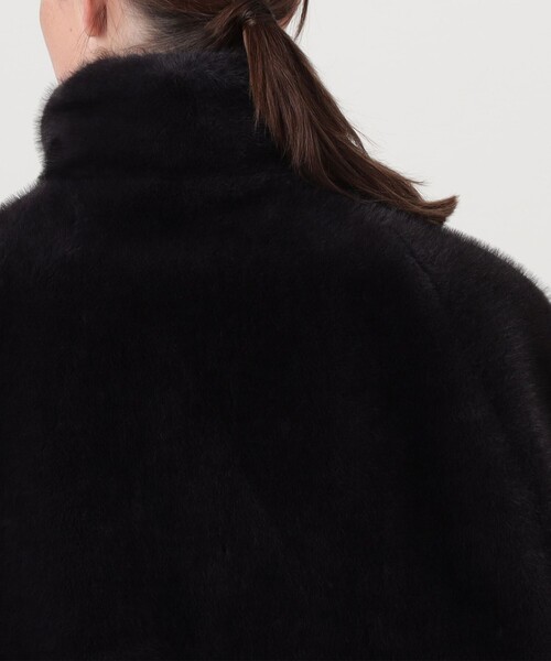 TATRAS（タトラス）の「【別注】TATRAS EVA スリーブレスコート（ポンチョ・レディース・ダークグレー・1）」の4枚目の写真