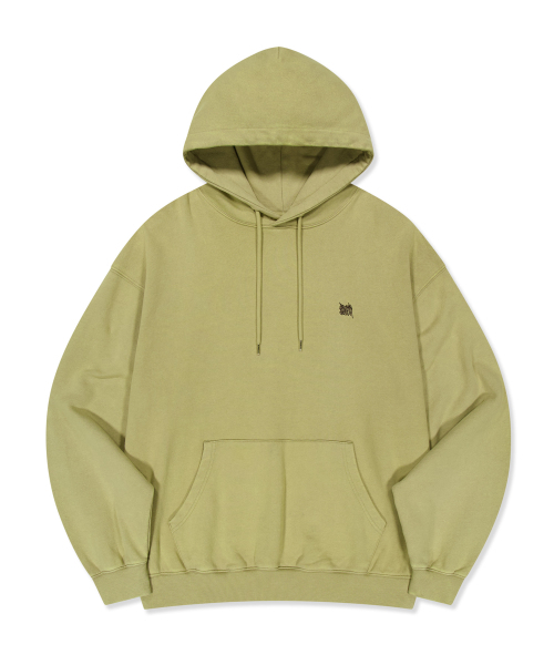 BROWNBREATH（ブラウンブレス）の「ウォッシュドタグフーディー（パーカー・レディース・ダークグレー/ベージュ/ブルー・LARGE/X-LARGE/MEDIUM/SMALL）」の6枚目の写真