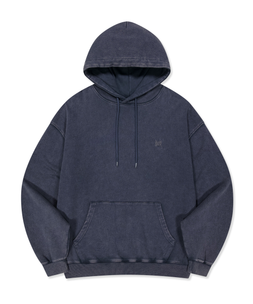 BROWNBREATH（ブラウンブレス）の「ウォッシュドタグフーディー（パーカー・レディース・ダークグレー/ベージュ/ブルー・LARGE/X-LARGE/MEDIUM/SMALL）」の8枚目の写真