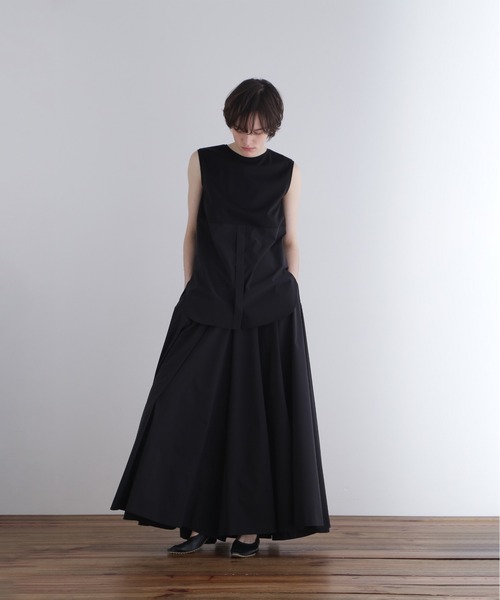 LE PHIL（ルフィル）の「◆SOLOTEXコンビブロードショートシャツ（シャツ/ブラウス・レディース・ブラック/ホワイト・F）」の11枚目の写真