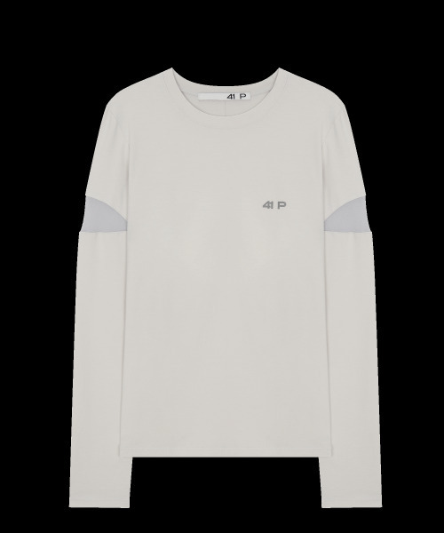 41PRAY(サイルプレイ)の「ピンタックメッシュTシャツ/ライトグレー(Tシャツ/カットソー・レディース・その他・FREE)」の7枚目の写真