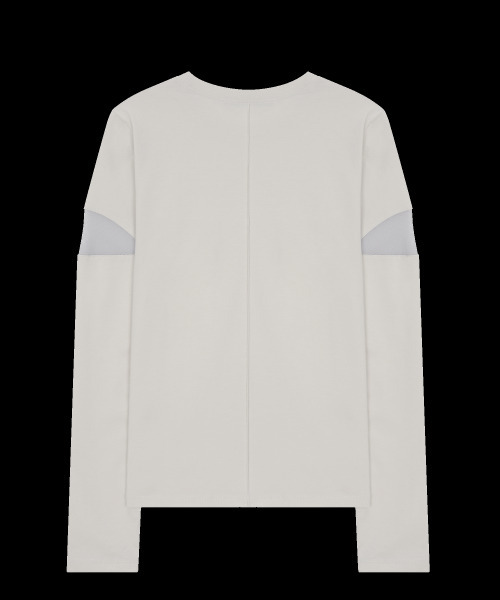 41PRAY(サイルプレイ)の「ピンタックメッシュTシャツ/ライトグレー(Tシャツ/カットソー・レディース・その他・FREE)」の8枚目の写真