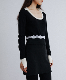 EDIT. FOR LULU（エディットフォールル）の「【NODAS for LULU】bicolor knit（ニット/セーター）」