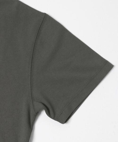 DANTON(ダントン)の「DANTON POCKET T-SHIRTS(Tシャツ/カットソー・レディース・ライトグレー・SMALL)」の6枚目の写真