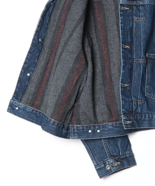 Carhartt WIP(カーハートダブリューアイピー)の「W' Belmar Jacket(デニムジャケット・メンズ・ブルー系その他・LARGE/MEDIUM/SMALL)」の7枚目の写真