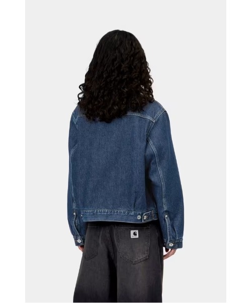 Carhartt WIP(カーハートダブリューアイピー)の「W' Belmar Jacket(デニムジャケット・メンズ・ブルー系その他・LARGE/MEDIUM/SMALL)」の2枚目の写真