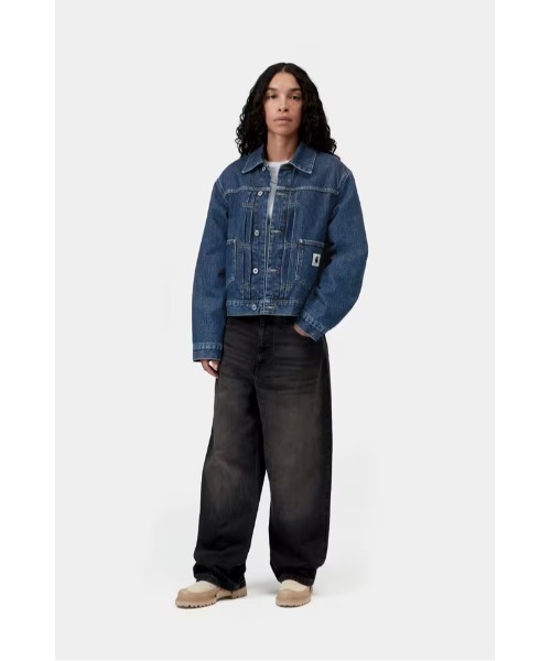 Carhartt WIP(カーハートダブリューアイピー)の「W' Belmar Jacket(デニムジャケット・メンズ・ブルー系その他・LARGE/MEDIUM/SMALL)」の3枚目の写真