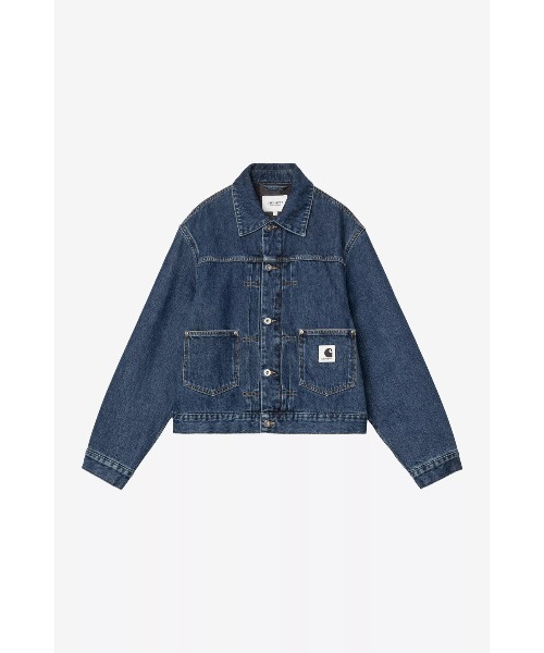 Carhartt WIP(カーハートダブリューアイピー)の「W' Belmar Jacket(デニムジャケット・メンズ・ブルー系その他・LARGE/MEDIUM/SMALL)」の5枚目の写真
