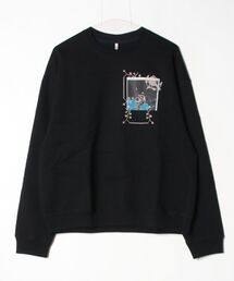 STUDIOUS（ステュディオス）の「Embroidery and print design sweat shirt（Tシャツ/カットソー）」