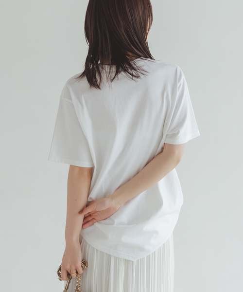 Couture d'adam（クチュールドアダム）の「COUTURE D'ADAM/クチュールドアダム T-Shirt/J&S with Double D（Tシャツ/カットソー・レディース・ホワイト/チャコールグレー・38）」の18枚目の写真