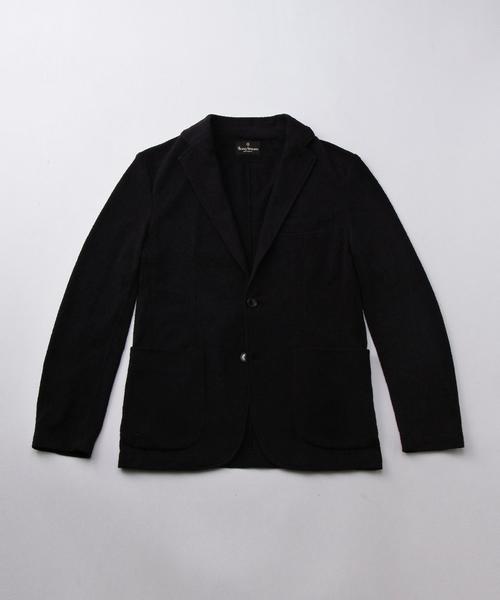 UNITED ARROWS（ユナイテッドアローズ）の「BAS ジャージー ジャケット◆（テーラードジャケット・メンズ・ホワイト/グレー/ネイビー・MEDIUM/LARGE/X-LARGE）」の3枚目の写真