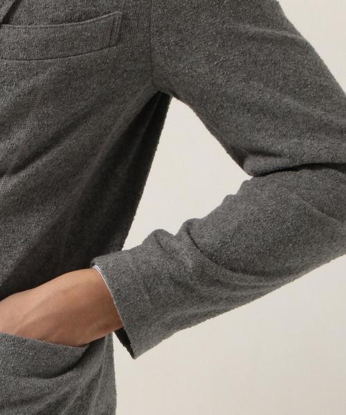 UNITED ARROWS（ユナイテッドアローズ）の「BAS ジャージー ジャケット◆（テーラードジャケット・メンズ・ホワイト/グレー/ネイビー・MEDIUM/LARGE/X-LARGE）」の12枚目の写真