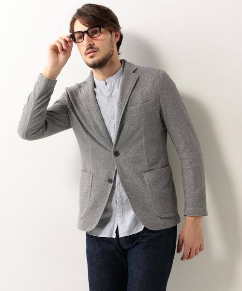 UNITED ARROWS（ユナイテッドアローズ）の「BAS ジャージー ジャケット◆（テーラードジャケット・メンズ・ホワイト/グレー/ネイビー・MEDIUM/LARGE/X-LARGE）」の21枚目の写真