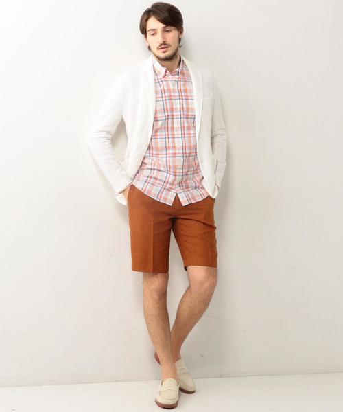 UNITED ARROWS（ユナイテッドアローズ）の「BAS ジャージー ジャケット◆（テーラードジャケット・メンズ・ホワイト/グレー/ネイビー・MEDIUM/LARGE/X-LARGE）」の8枚目の写真