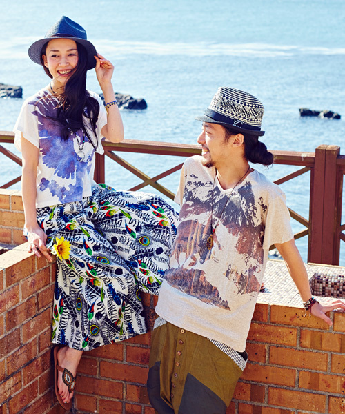 チャイハネ（チャイハネ）の「【チャイハネ】2カラーペーパー中折れハット（ハット・レディース・ブラウン/マスタード/ブラック・FREE）」の14枚目の写真