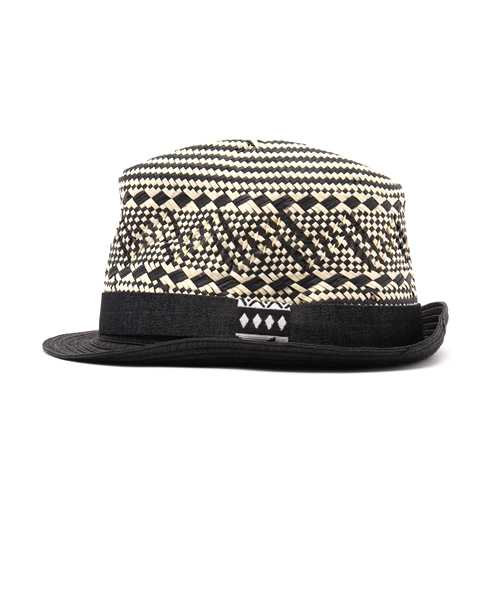 チャイハネ（チャイハネ）の「【チャイハネ】2カラーペーパー中折れハット（ハット・レディース・ブラウン/マスタード/ブラック・FREE）」の5枚目の写真