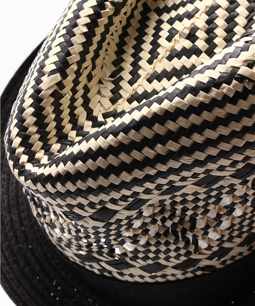 チャイハネ（チャイハネ）の「【チャイハネ】2カラーペーパー中折れハット（ハット・レディース・ブラウン/マスタード/ブラック・FREE）」の10枚目の写真