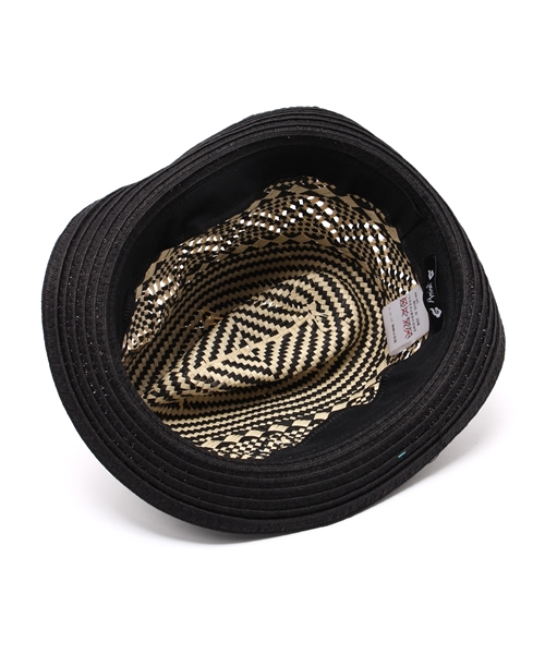 チャイハネ（チャイハネ）の「【チャイハネ】2カラーペーパー中折れハット（ハット・レディース・ブラウン/マスタード/ブラック・FREE）」の11枚目の写真