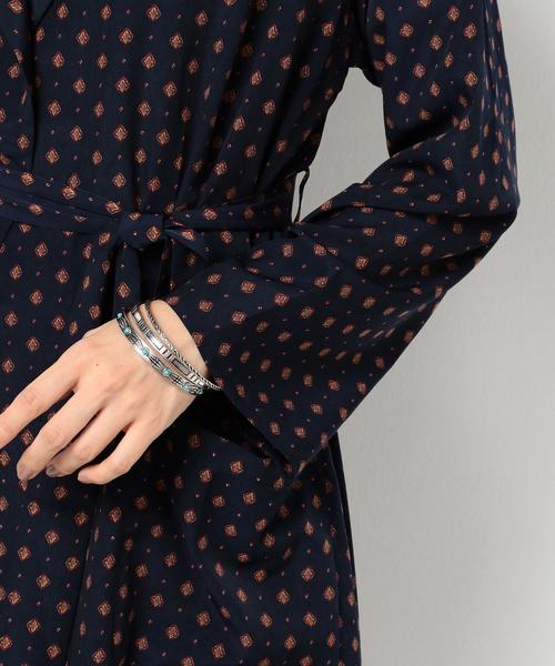 Another Edition（アナザーエディション）の「プリントガウン/AEBC　PRT GOWN◆（カーディガン/ボレロ・レディース・ブラウン/ネイビー・FREE）」の14枚目の写真