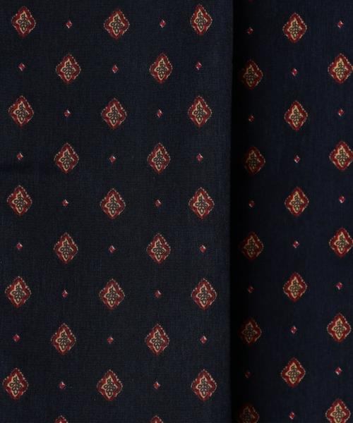 Another Edition（アナザーエディション）の「プリントガウン/AEBC　PRT GOWN◆（カーディガン/ボレロ・レディース・ブラウン/ネイビー・FREE）」の4枚目の写真