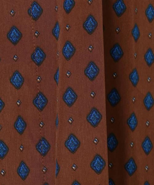 Another Edition（アナザーエディション）の「プリントガウン/AEBC　PRT GOWN◆（カーディガン/ボレロ・レディース・ブラウン/ネイビー・FREE）」の8枚目の写真