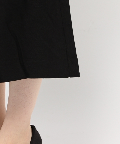 titivate（ティティベイト）の「ﾌﾛﾝﾄｽﾘｯﾄ台形ｽｶｰﾄ（スカート・レディース・ブラック/キャメル/ワイン/ネイビー・S/M/L）」の17枚目の写真