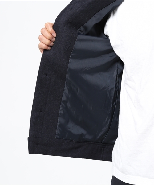 Denime（ドゥニーム）の「メルトンG-ジャン（ブルゾン・メンズ・グレー/ダークグリーン/ネイビー・SMALL/LARGE/X-LARGE/MEDIUM）」の17枚目の写真