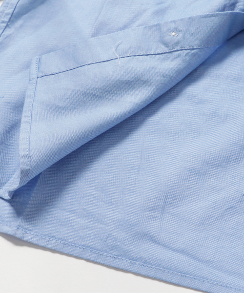 GLOBAL WORK（グローバルワーク）の「【キッズ】オックスフォードシャツ/736596（シャツ/ブラウス・キッズ・ホワイト/ライトブルー・LARGE/X-LARGE/SMALL/MEDIUM/XX-LARGE）」の7枚目の写真