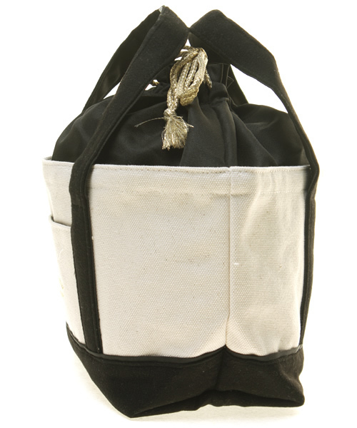 Another Edition（アナザーエディション）の「AE SMALLキャンバスTOTE（トートバッグ・レディース・ブラック/ライトピンク/ネイビー・フリー）」の4枚目の写真