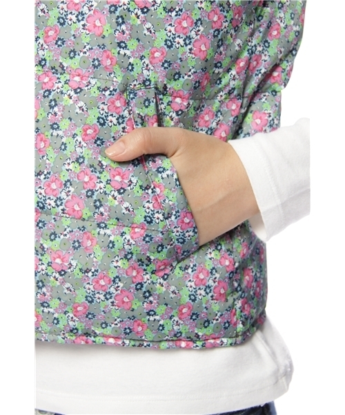 CIAOPANIC(チャオパニック)の「RVダウンベスト(ダウンベスト・レディース・ブルー/ネイビー・FREE)」の7枚目の写真