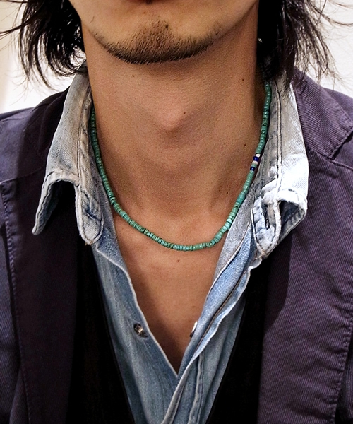 SHIPS（シップス）の「NORTH WORKS: オールドビーズ ブレス/ネックレス（ブレスレット・メンズ・レッド系その他/ブルー系その他/ブルー/ホワイト/その他・ONE SIZE）」の17枚目の写真