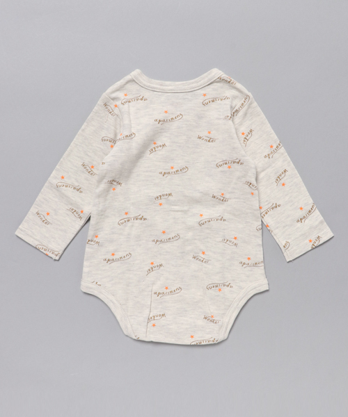Petitsucre（プチシュクレ）の「スター前開きボディスーツ（ロンパース・キッズ・オフホワイト/グレー系その他・70-80cm/60-70cm）」の3枚目の写真