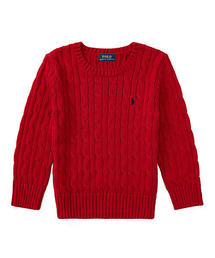 POLO RALPH LAUREN CHILDRENSWEAR | ケーブルニット コットン セーター(ニット/セーター)