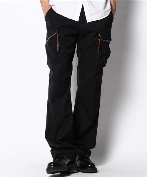 WOOYOUNGMI ブラック Folding ワイド スラックス WOOYOUNGMIのブラック