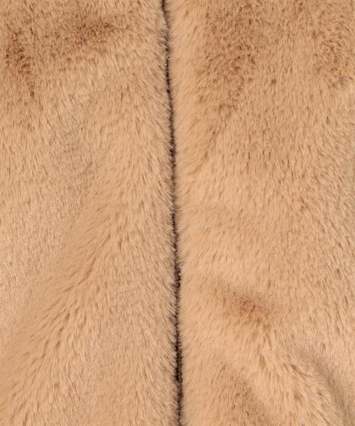 Another Edition（アナザーエディション）の「フェイクボアZIP BZ（ブルゾン・レディース・ベージュ・FREE）」の10枚目の写真